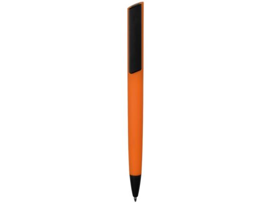 Ручка пластиковая шариковая C1 soft-touch, оранжевый
