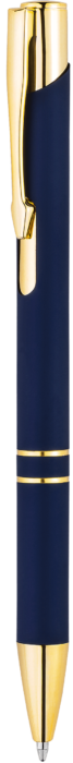 Ручка KOSKO SOFT GOLD Темно-синяя