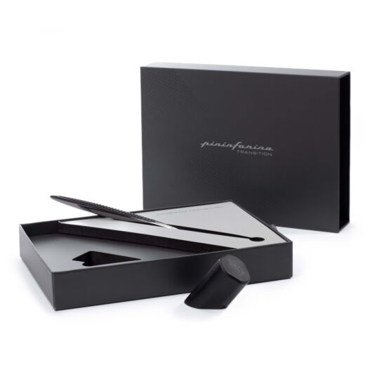 Шариковая ручка Pininfarina Cambiano Transitions BLACK, черный